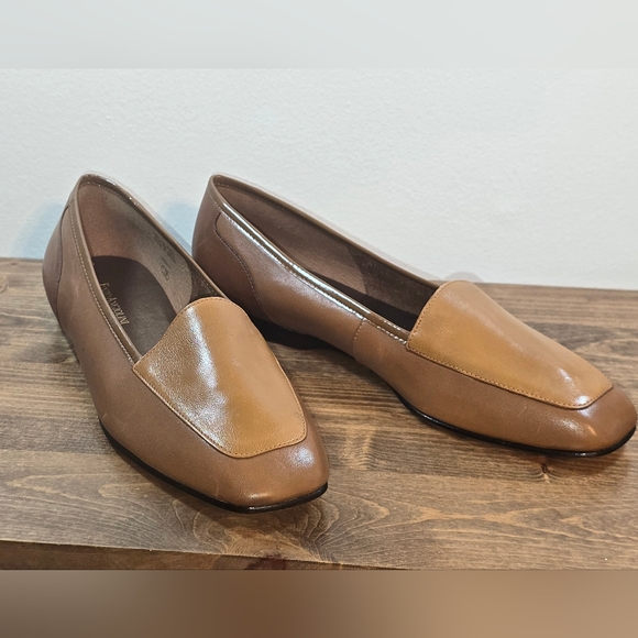 NWOT Enzo Angiolini Made In Brazil Leather Loafers Women's Size 10M - Picture 3 of 8